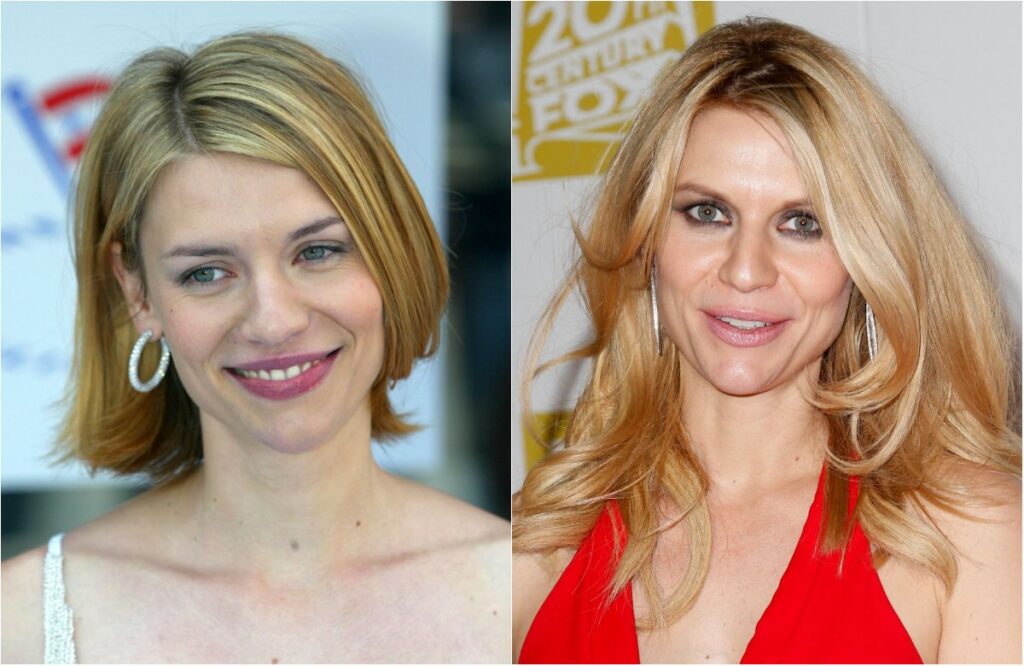 Claire Danes avant apres