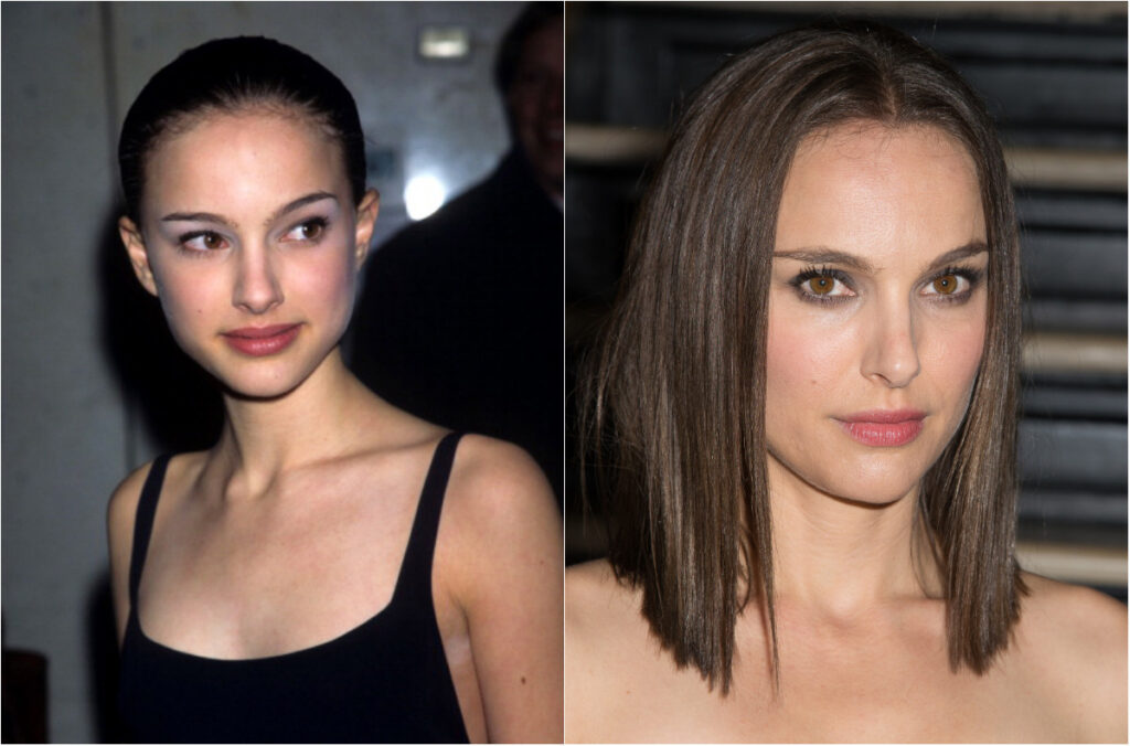 Natalie Portman avant apres